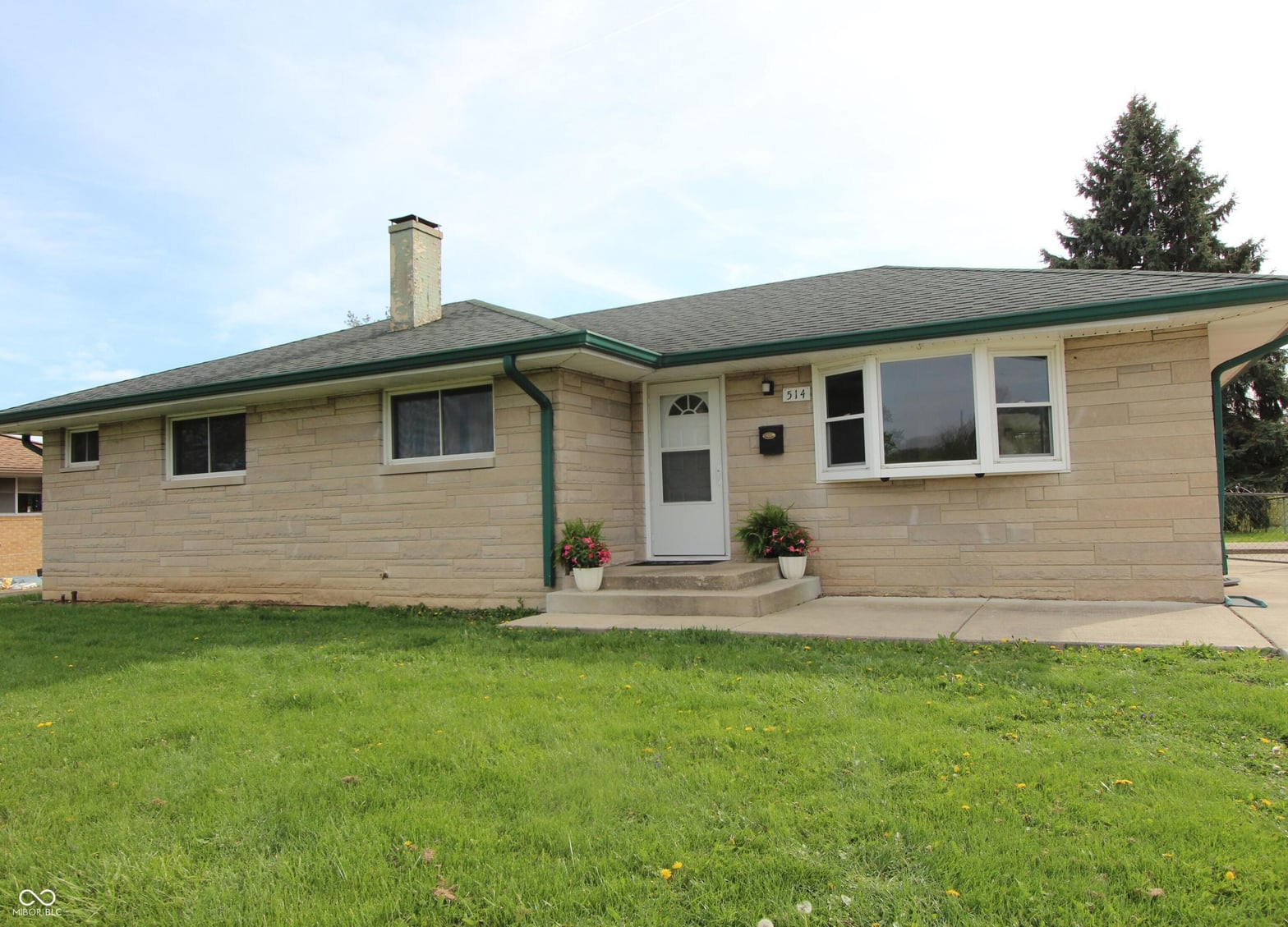 Front exterior at 514 Memorial Drive, Beech Grove, IN
