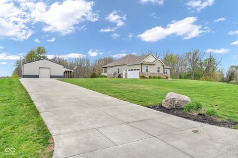 Front exterior at 3201 N 675 Road E, Darlington, IN