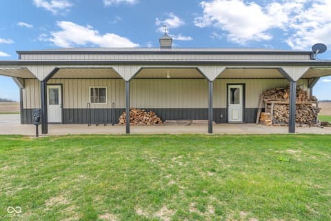 Backyard at 3201 N 675 Road E, Darlington, IN