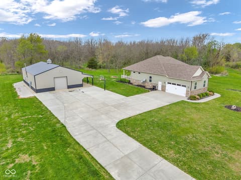 Front exterior at 3201 N 675 Road E, Darlington, IN