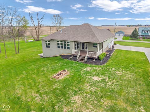Backyard at 3201 N 675 Road E, Darlington, IN