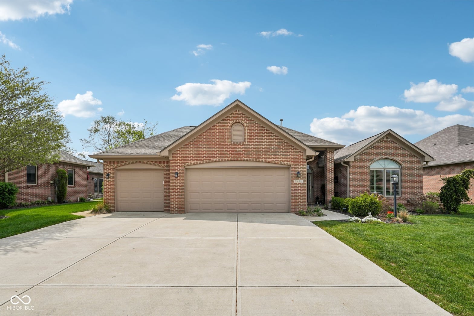 Front exterior at 51 Bay Hill Circle, Brownsburg, IN