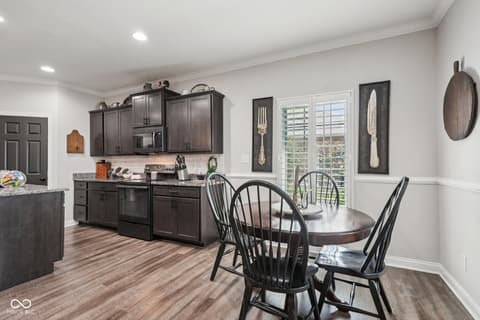 Dining room at 51 Bay Hill Circle, Brownsburg, IN