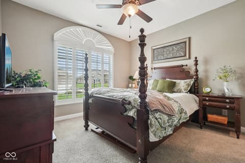 Bedroom at 51 Bay Hill Circle, Brownsburg, IN
