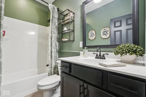 Bathroom at 51 Bay Hill Circle, Brownsburg, IN