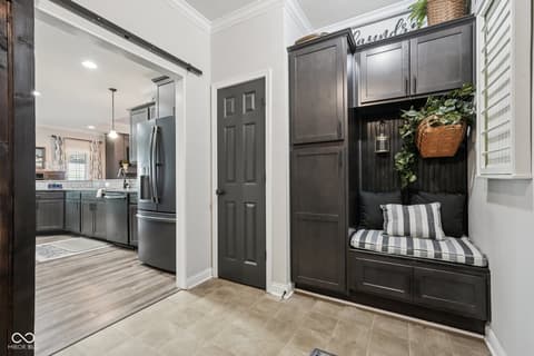 Laundry room at 51 Bay Hill Circle, Brownsburg, IN