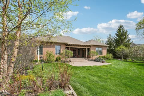 Backyard at 51 Bay Hill Circle, Brownsburg, IN