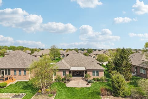 Backyard at 51 Bay Hill Circle, Brownsburg, IN