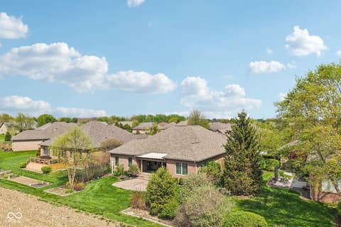Backyard at 51 Bay Hill Circle, Brownsburg, IN