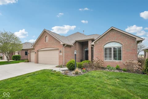 Front exterior at 51 Bay Hill Circle, Brownsburg, IN