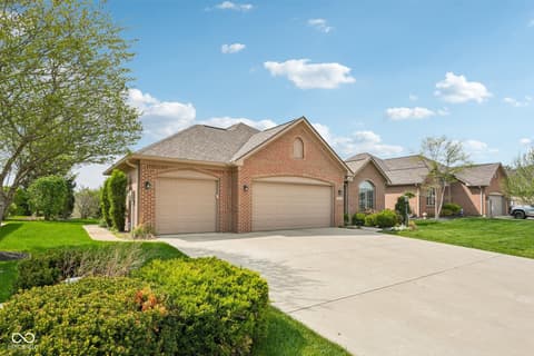 Front exterior at 51 Bay Hill Circle, Brownsburg, IN