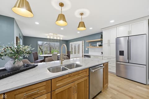 Kitchen at 6908 Creekridge Trail, Indianapolis, IN