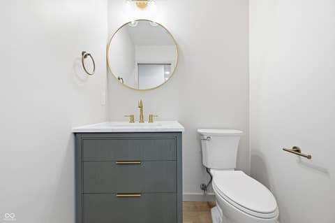 Bathroom at 6908 Creekridge Trail, Indianapolis, IN