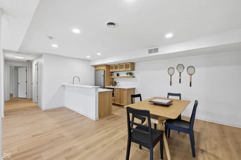 Dining room at 6908 Creekridge Trail, Indianapolis, IN