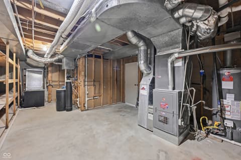 Basement at 6908 Creekridge Trail, Indianapolis, IN