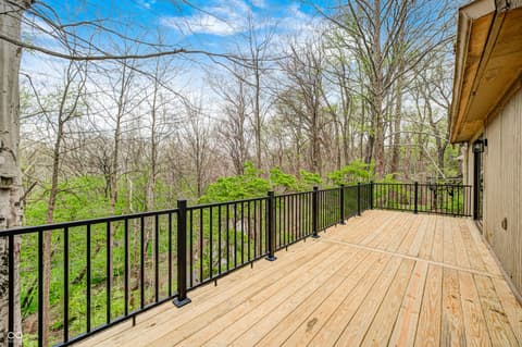 Outdoor living area at 6908 Creekridge Trail, Indianapolis, IN