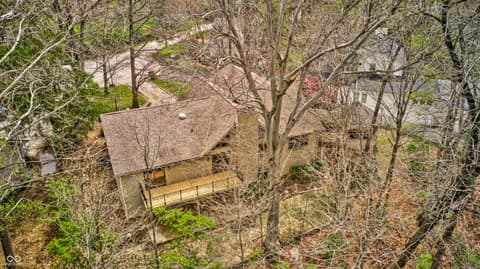Aerial view at 6908 Creekridge Trail, Indianapolis, IN