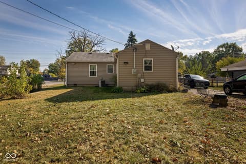 Backyard at 3216 N Arlington Avenue, Indianapolis, IN