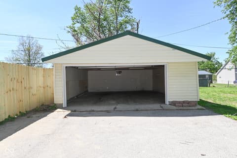 Garage at 6166 Vigo Drive, Clayton, IN