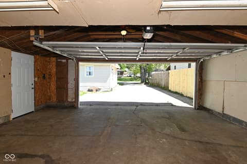Garage at 6166 Vigo Drive, Clayton, IN