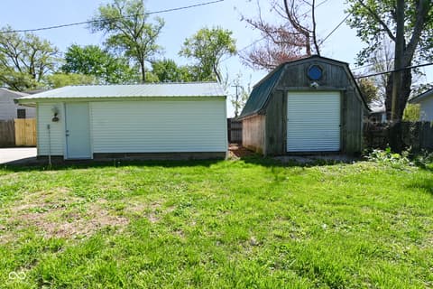Garage at 6166 Vigo Drive, Clayton, IN