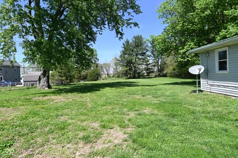 Yard at 6166 Vigo Drive, Clayton, IN