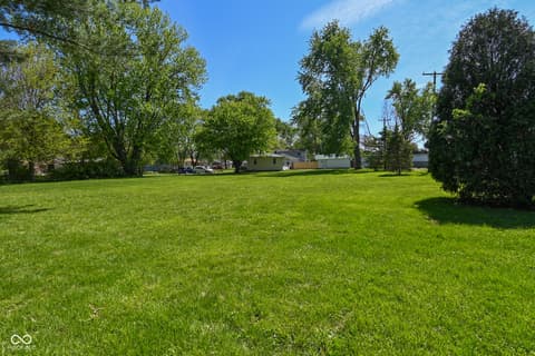 Yard at 6166 Vigo Drive, Clayton, IN