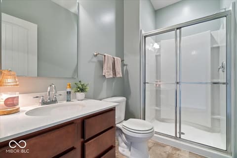 Bathroom at 6638 Keepsake Drive, Whitestown, IN