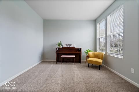 Home office at 6638 Keepsake Drive, Whitestown, IN