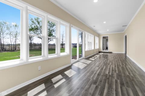 Bonus room at 1281 Fox Trail Drive E, New Palestine, IN