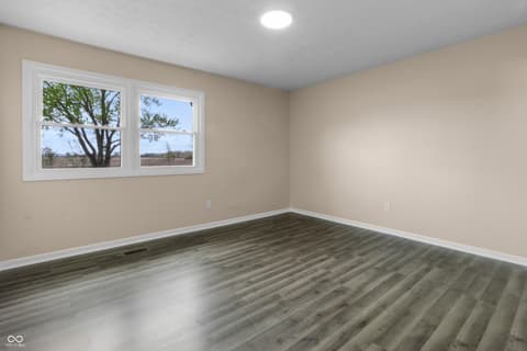 Primary bedroom at 1281 Fox Trail Drive E, New Palestine, IN