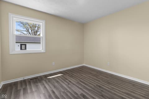 Bedroom at 1281 Fox Trail Drive E, New Palestine, IN