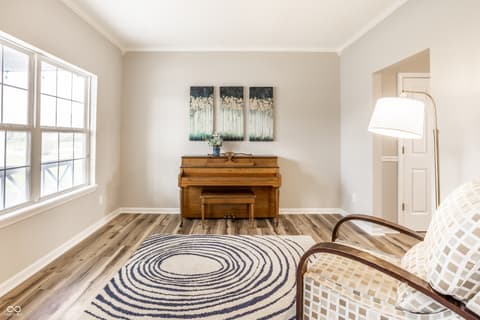 Living room at 15802 River Birch Road, Westfield, IN