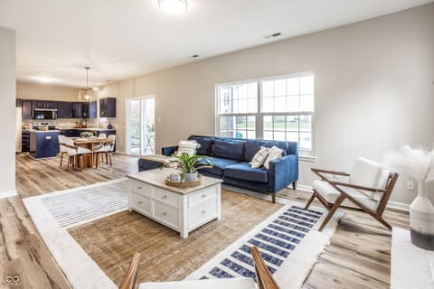 Family room at 15802 River Birch Road, Westfield, IN