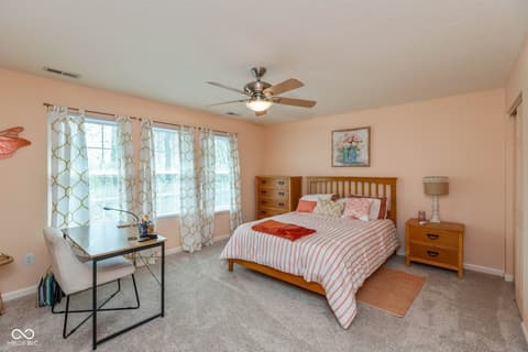 Bedroom at 1305 Lake Meadow Drive, Indianapolis, IN