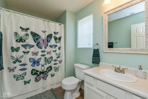 Bathroom at 1305 Lake Meadow Drive, Indianapolis, IN