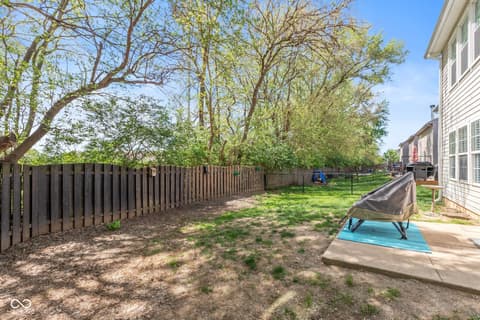Outdoor living area at 1305 Lake Meadow Drive, Indianapolis, IN