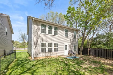 Backyard at 1305 Lake Meadow Drive, Indianapolis, IN