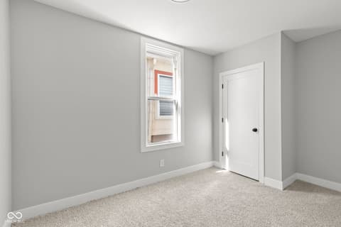 Bedroom at 1313 Linden Street, Indianapolis, IN