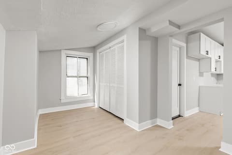 Home office at 1313 Linden Street, Indianapolis, IN