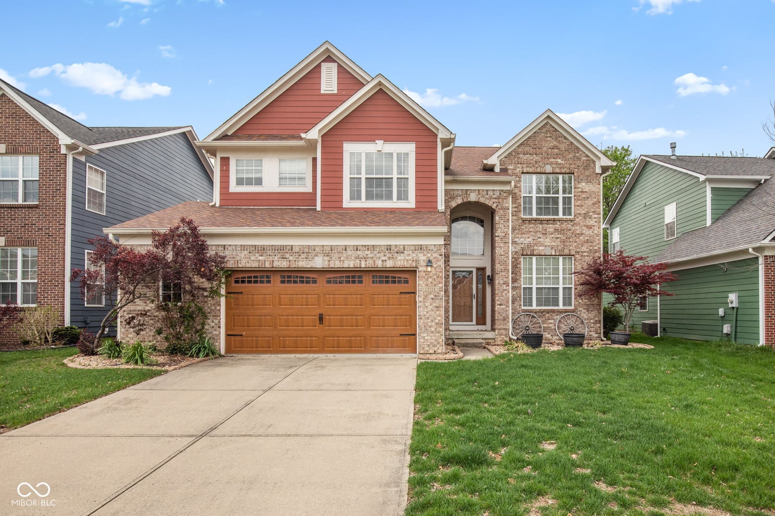 Front exterior at 13724 Stanford Drive, Carmel, IN