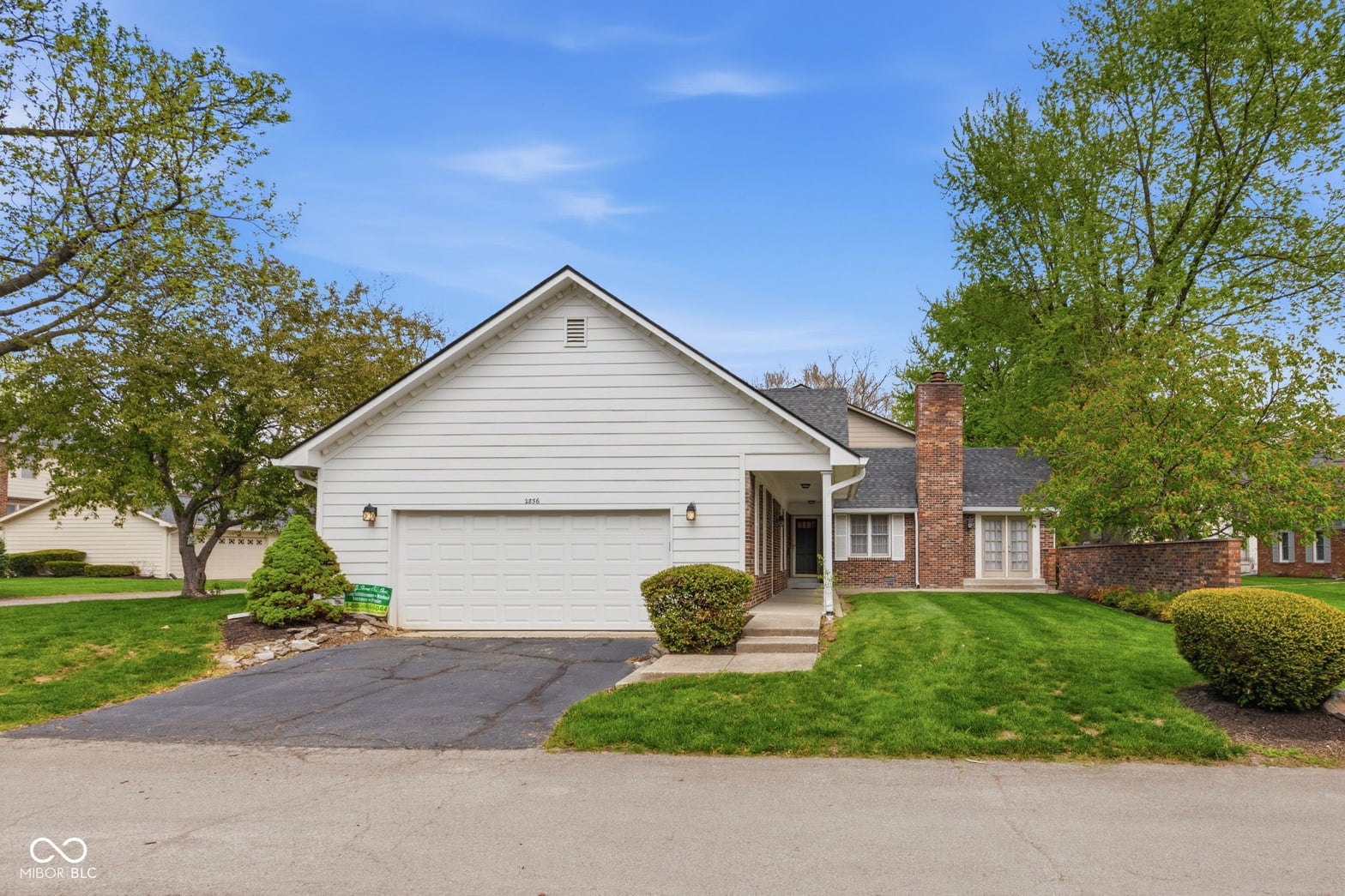 Front exterior at 2856 Jamieson Lane, Indianapolis, IN