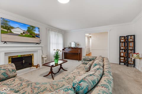 Living room at 2856 Jamieson Lane, Indianapolis, IN