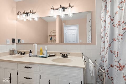 Bathroom at 2856 Jamieson Lane, Indianapolis, IN