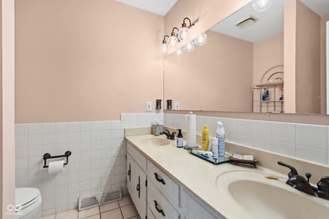 Bathroom at 2856 Jamieson Lane, Indianapolis, IN