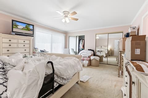 Bedroom at 2856 Jamieson Lane, Indianapolis, IN
