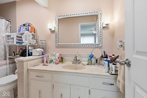 Bathroom at 2856 Jamieson Lane, Indianapolis, IN