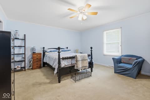 Bedroom at 2856 Jamieson Lane, Indianapolis, IN