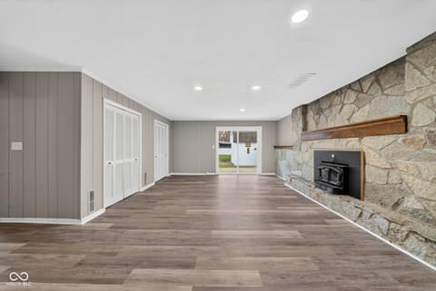 Living room at 3531 Tudor Road, Anderson, IN