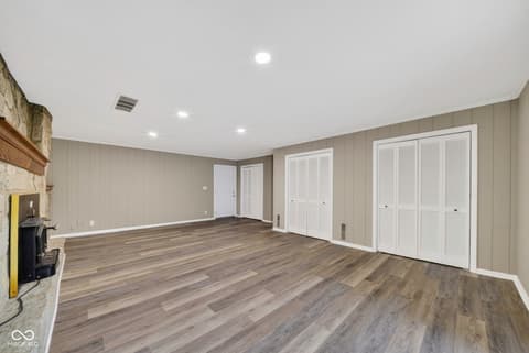 Living room at 3531 Tudor Road, Anderson, IN